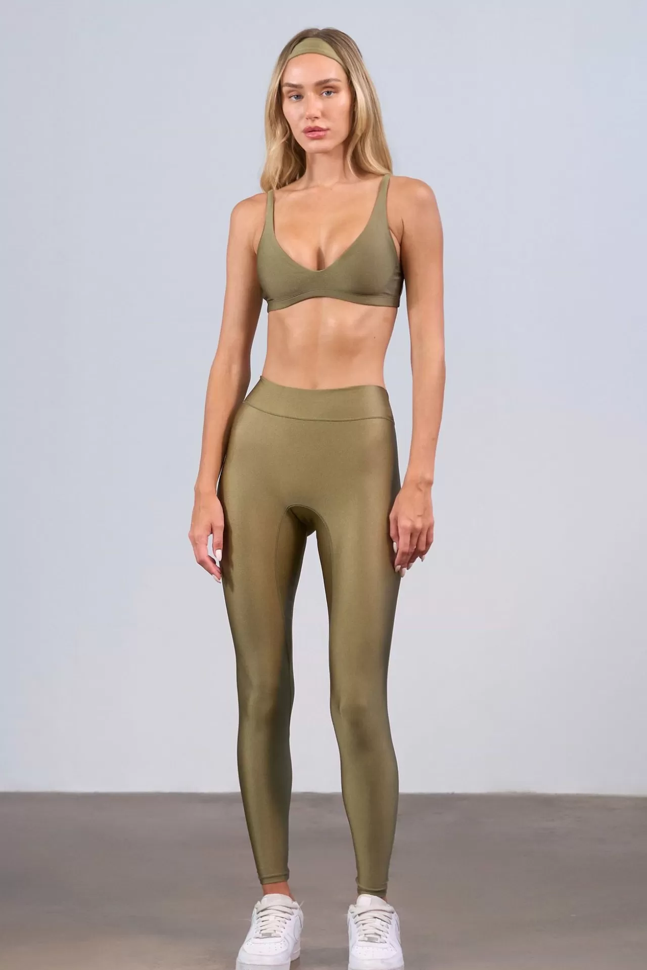 Clearance Ares Olive Green - Legging Activewear