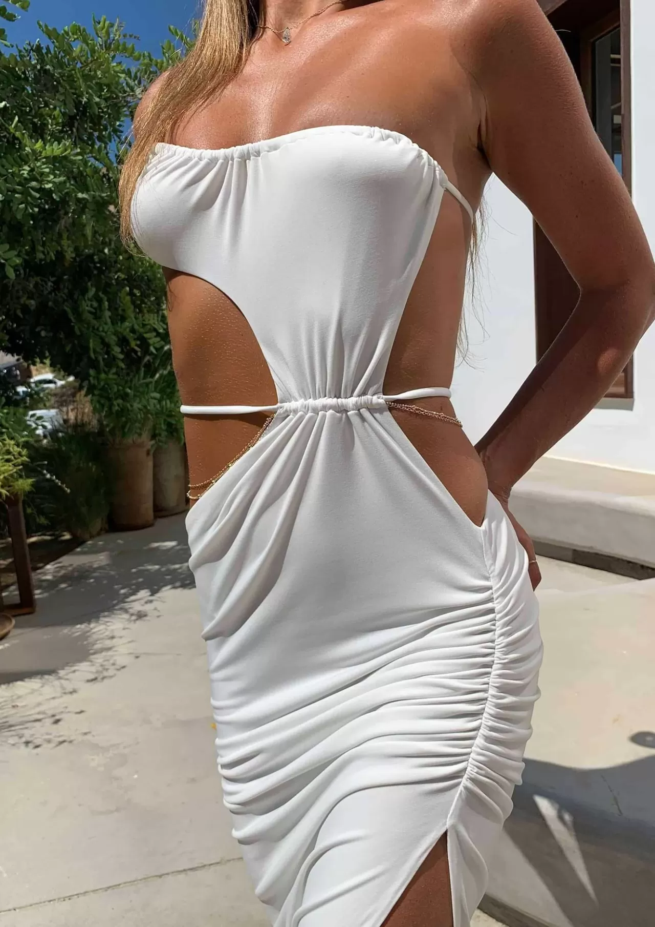 Cheap Eve White - Dress Dresses