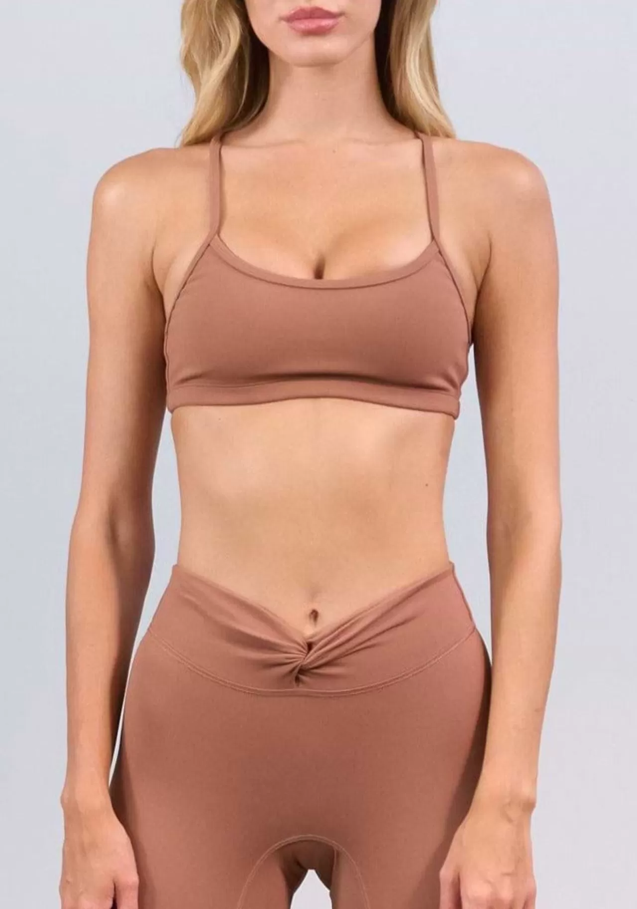 Hot Mela Camel - Top Activewear