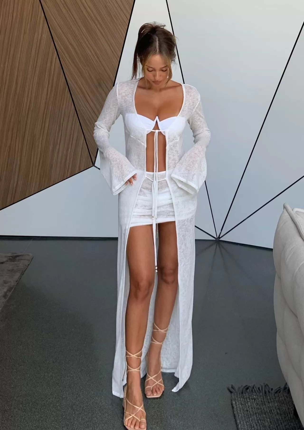 Hot Talia White - Cover Up Cover&Ups